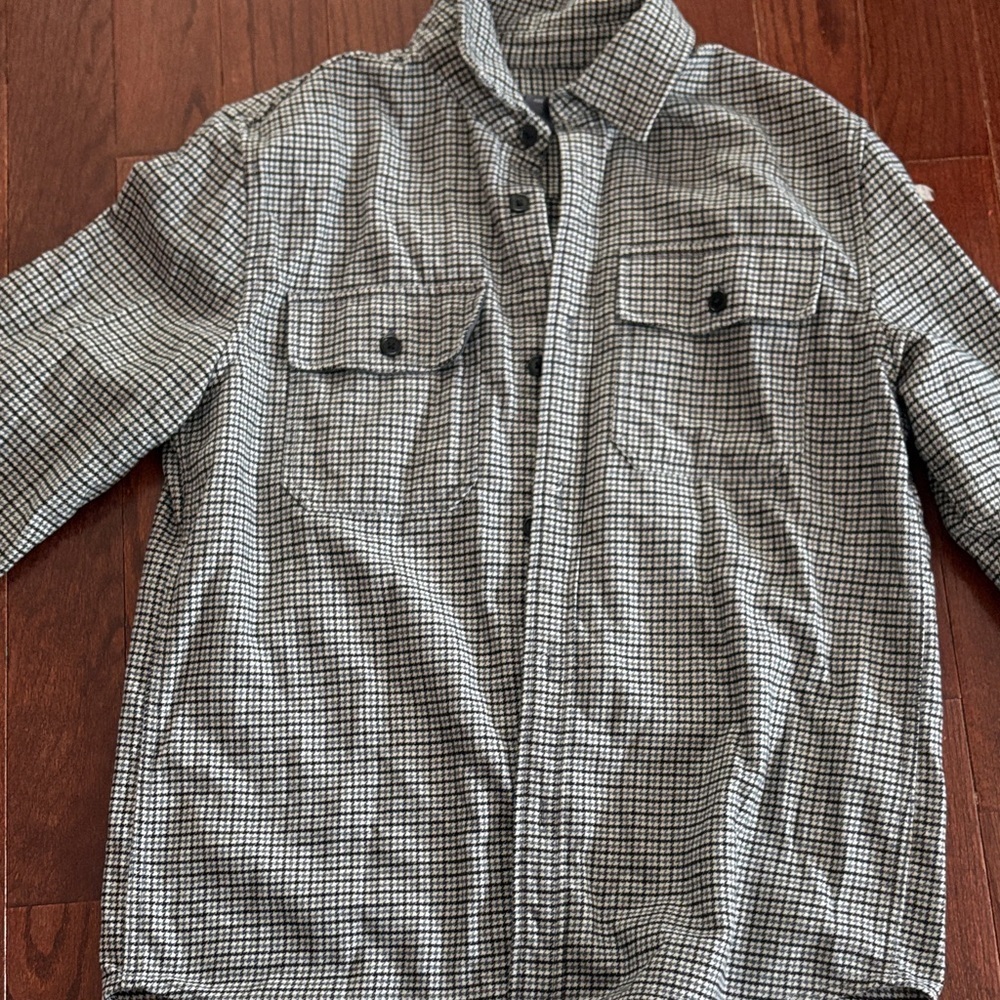 Women’s  Black and White Checkered shirt